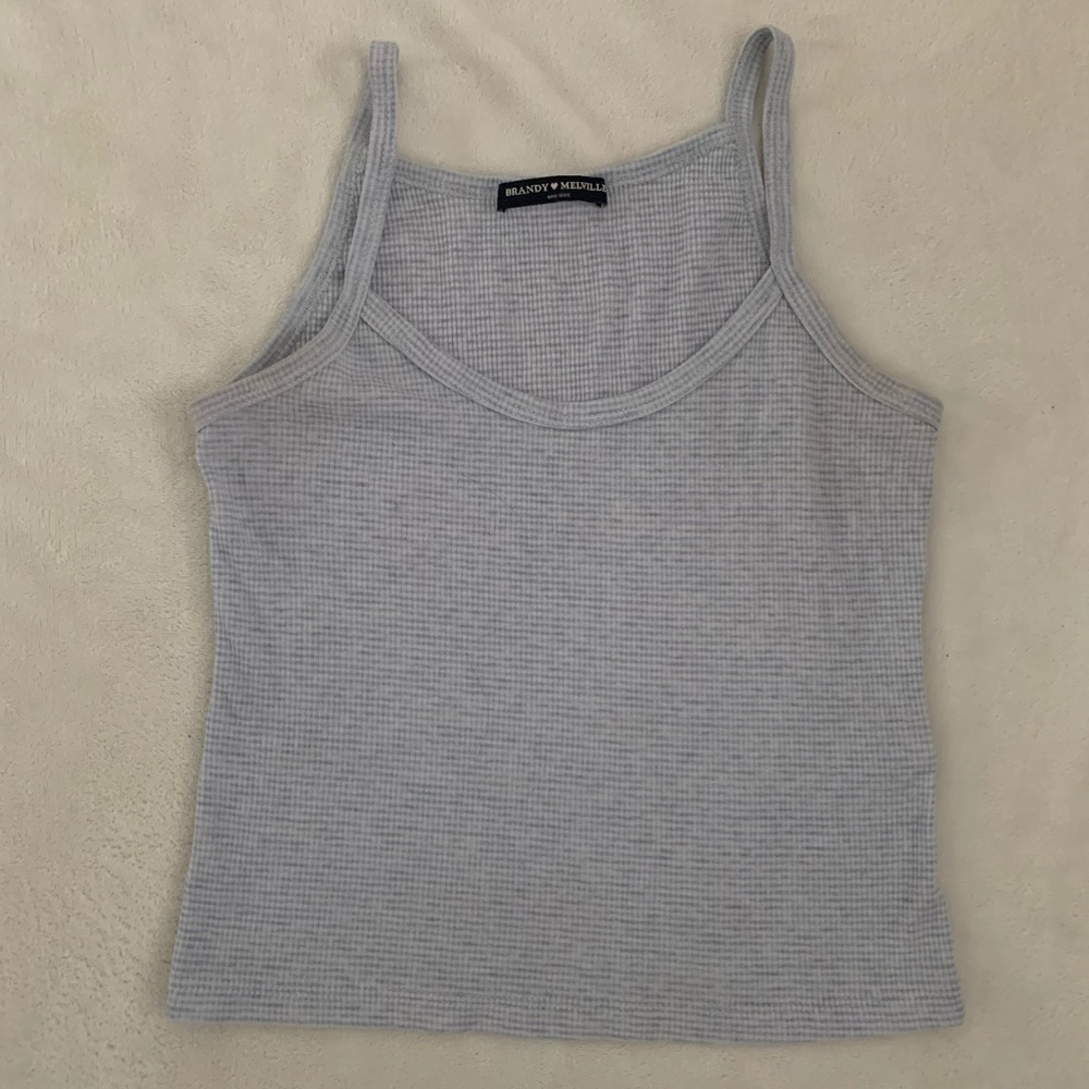 brandy melville striped tank top